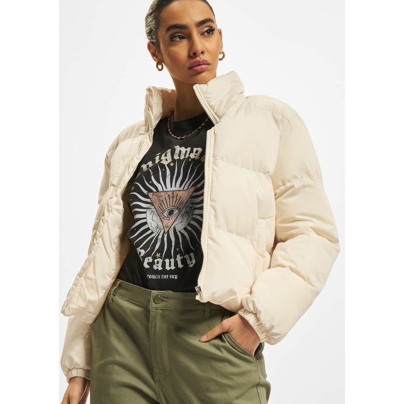 Urban Classics Ladies Short Peached Puffer Jacket