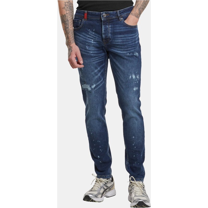 2Y Premium JUAN DESTROYED SLIM FIT JEANS
