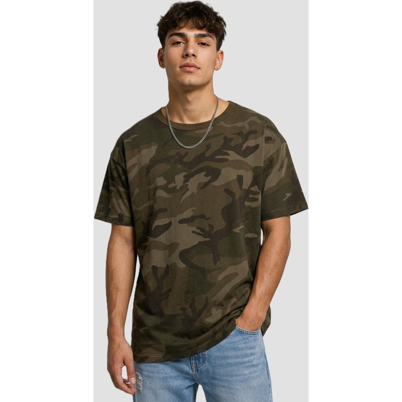 Urban Classics Camo Oversized Tee