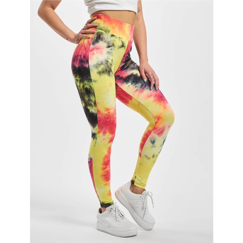 Urban Classics Ladies Tie Dye High Waist Leggings