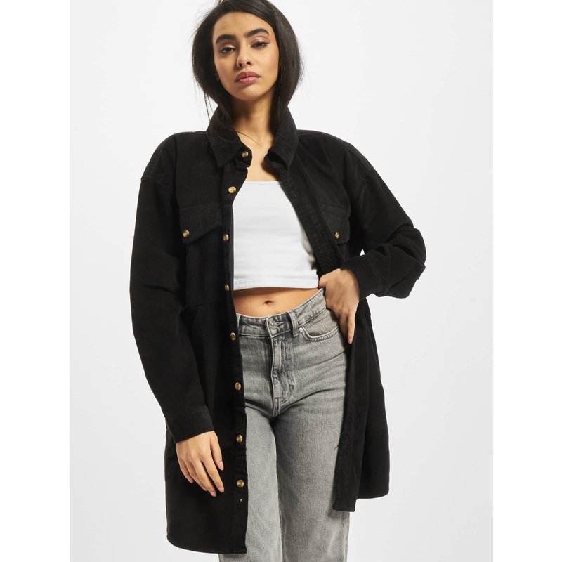 Urban Classics Ladies Long Corduroy Overshirt