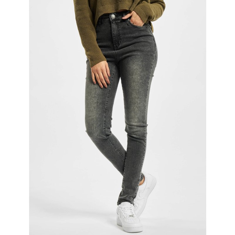 Urban Classics Ladies High Waist Skinny Jeans