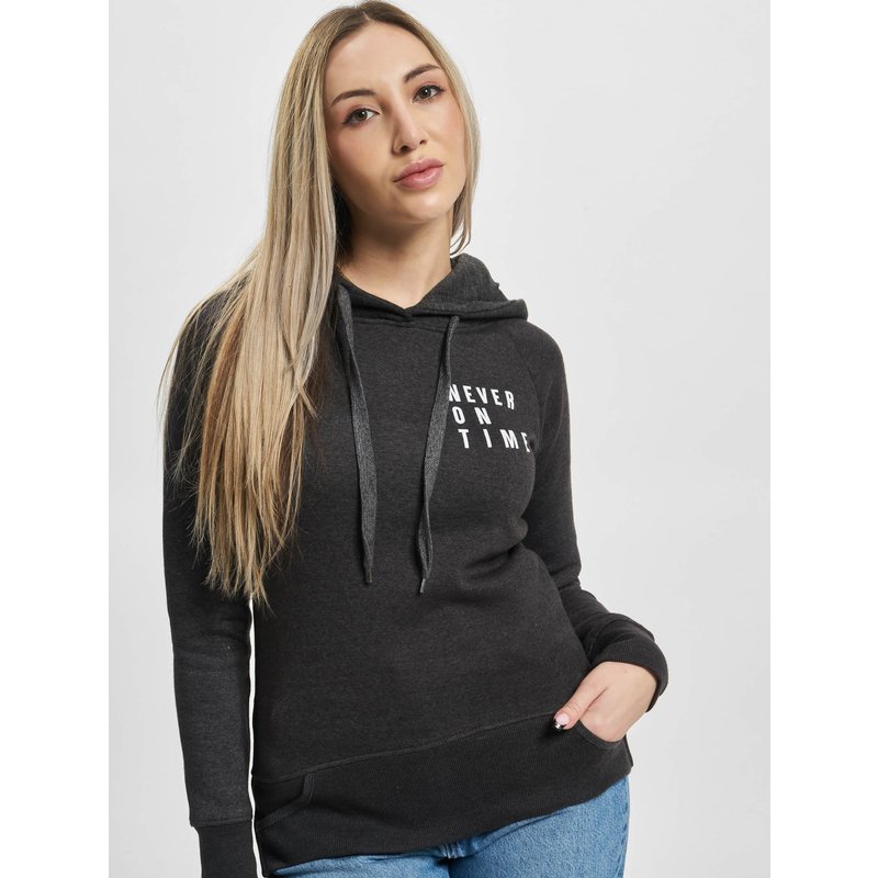 Mister Tee Ladies Never On Time Hoody