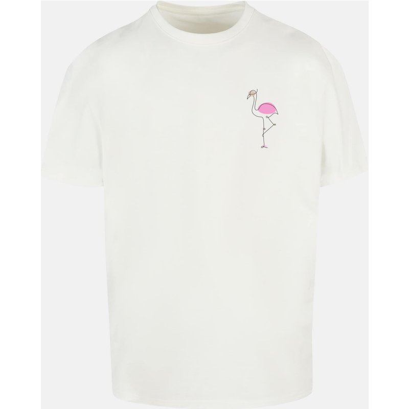 Merchcode POD Flamingo Heavy Oversize Tee