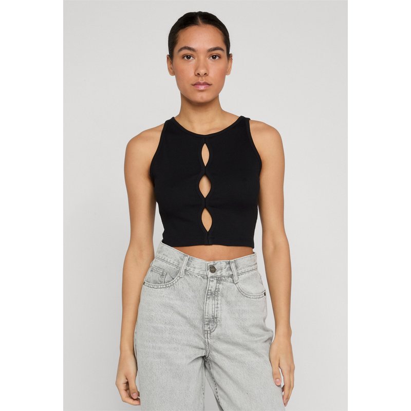 Urban Classics Ladies Cut Out Tank Top