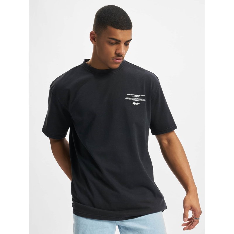 MJ Gonzales HIGHER THAN HEAVEN V.2 Acid Washed Heavy Oversize Tee