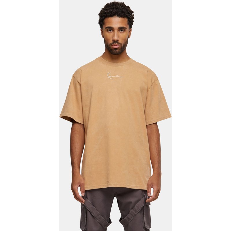 Karl Kani Small Signature Distressed Heavy Jersey T-Shirt