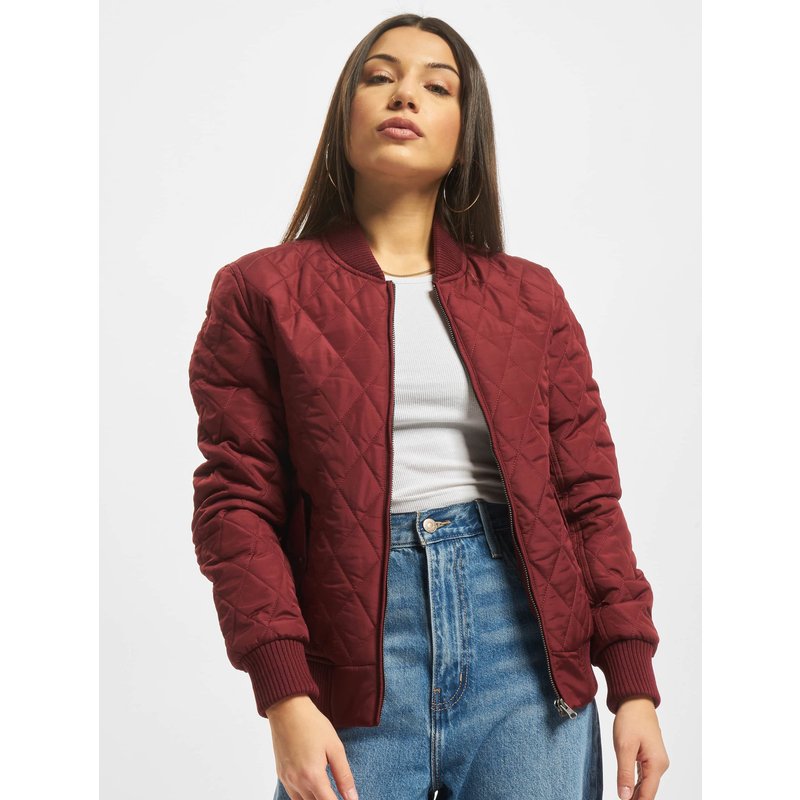 Urban Classics Ladies Diamond Quilt Nylon Jacket