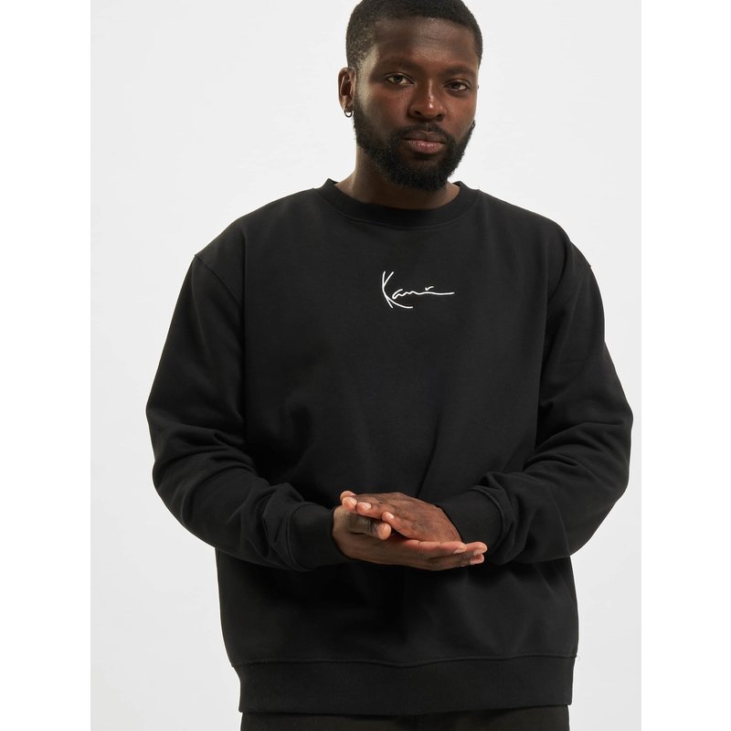 Karl Kani KKMQ12003BLK Small Signature Crew