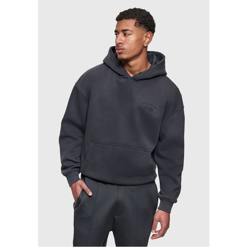 Dropsize HEAVY OVERSIZE DISTRESSED HOODIE