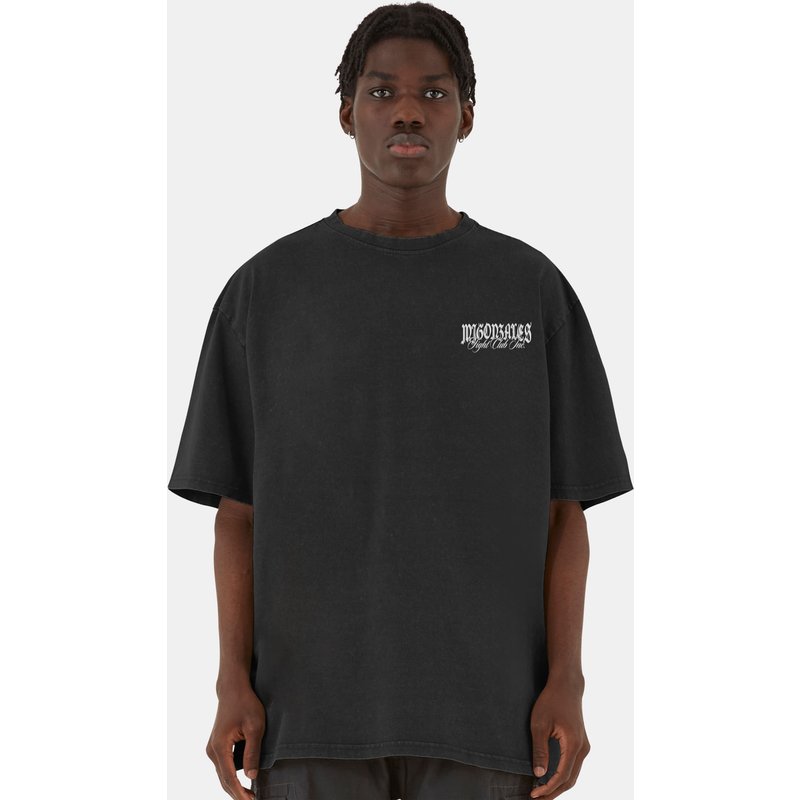 MJ Gonzales Heavy Oversized Acid Washed Tee - Knockout Kings
