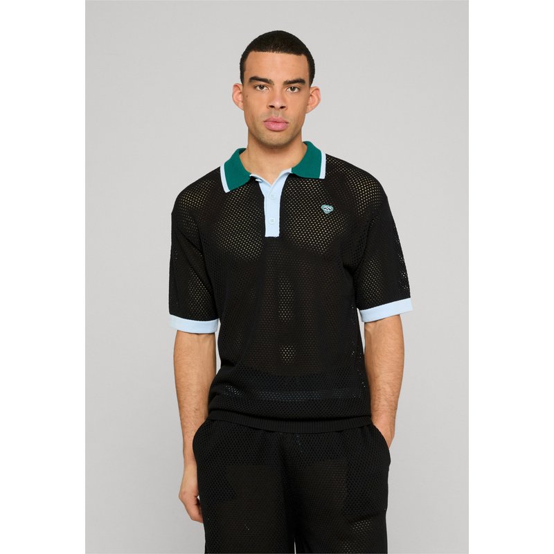 Hummel Hole Knit Polo Shirt