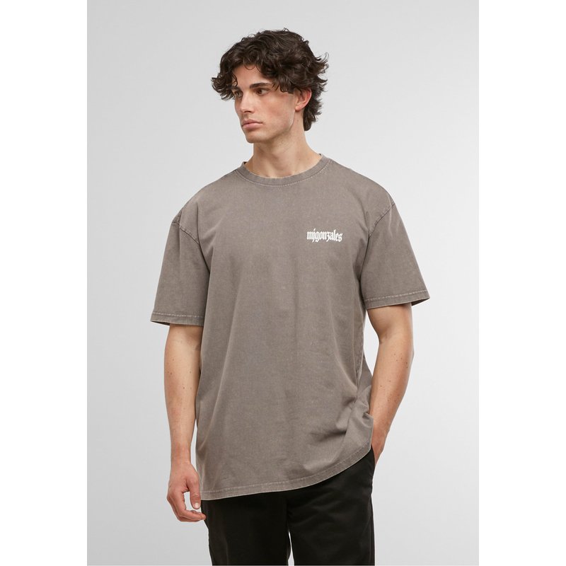 MJ Gonzales MJG Heavy Oversized Acid Washed Tee - Rebels never die