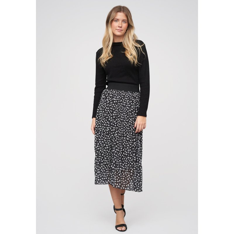 Cloud5ive Longform Skirt with ditsy print