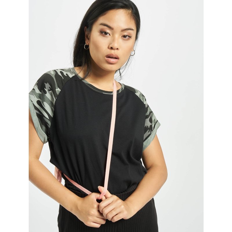Urban Classics Ladies Contrast Raglan Tee