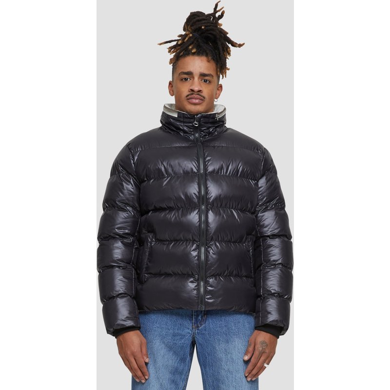 Urban Classics Recycled Zip neck Puffer Jacket