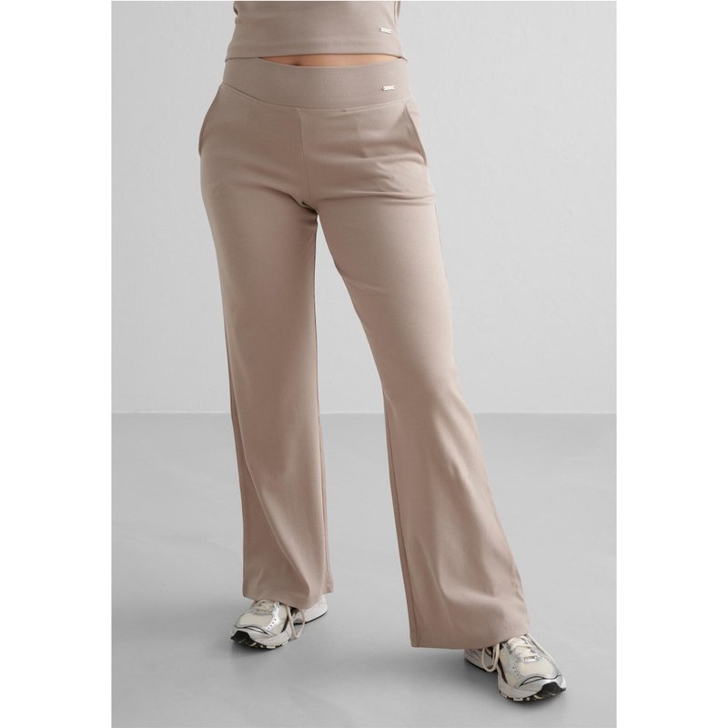 aim'n AIMN Ease Ribbed Wide Pants