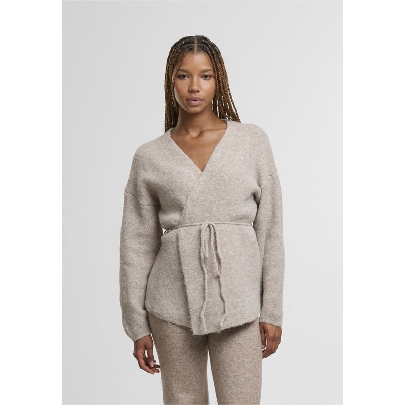 Estelou Soft touch knit wrap cardigan