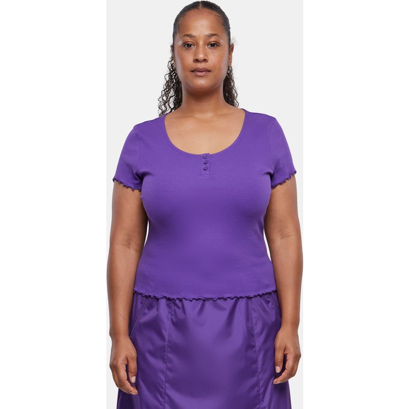 Urban Classics Ladies Rib Babylock Tee