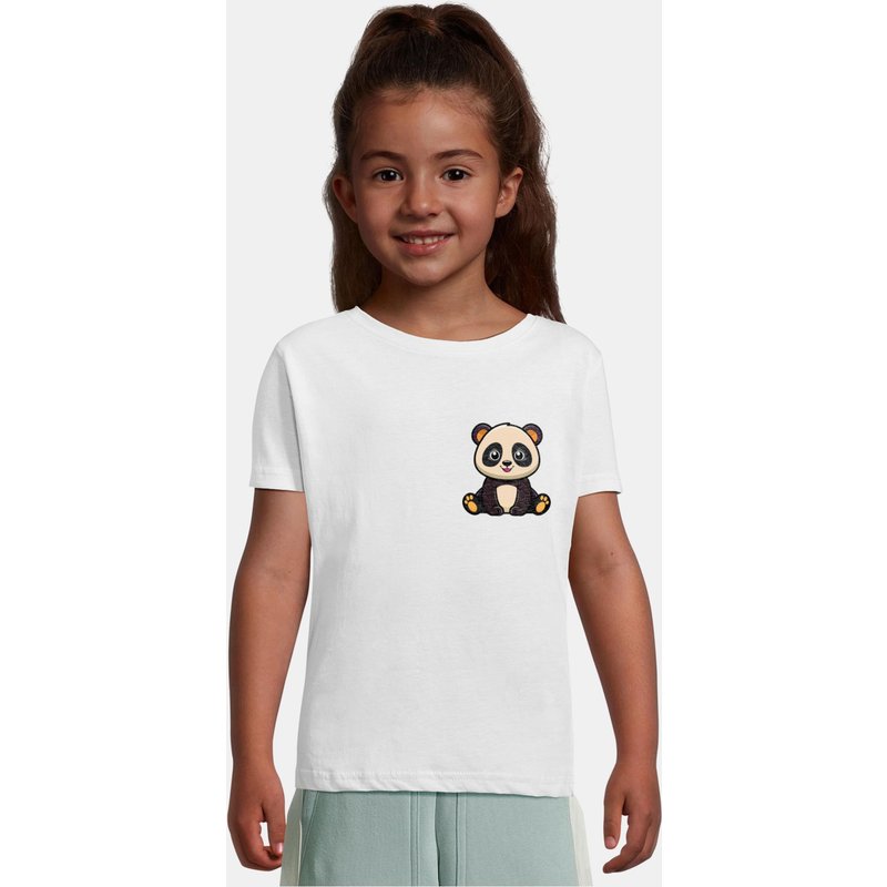 Merchcode Girls Cute Panda - T-Shirt