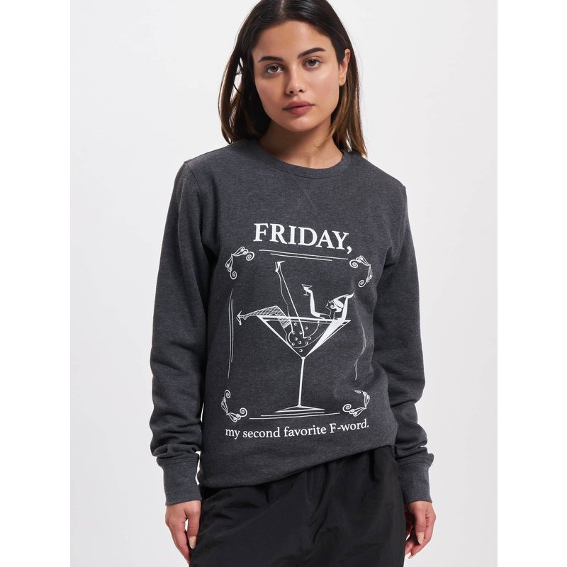 Mister Tee Ladies F-Word Crewneck
