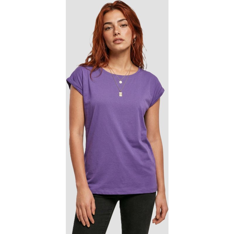Build Your Brand Ladies Extended Shoulder Tee