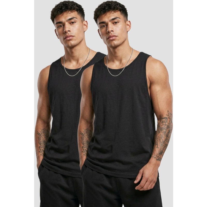 Urban Classics Jersey Loose Tank 2-Pack