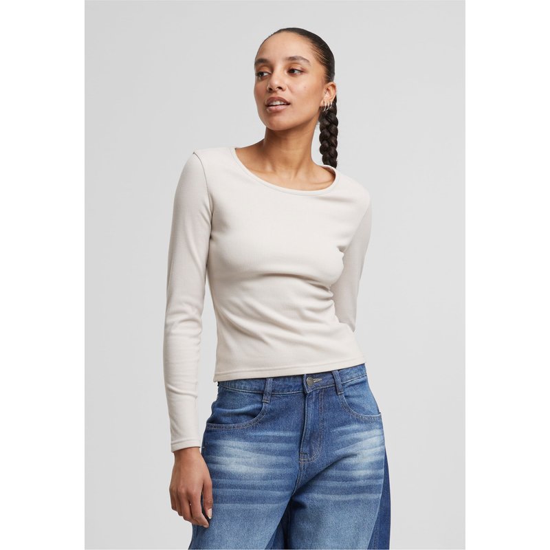 Urban Classics Ladies Heat Slim Slongsleeve
