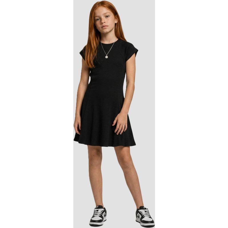 Urban Classics Girls Skater Rib Dress