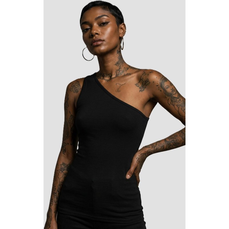 Urban Classics Ladies Asymmetric Top