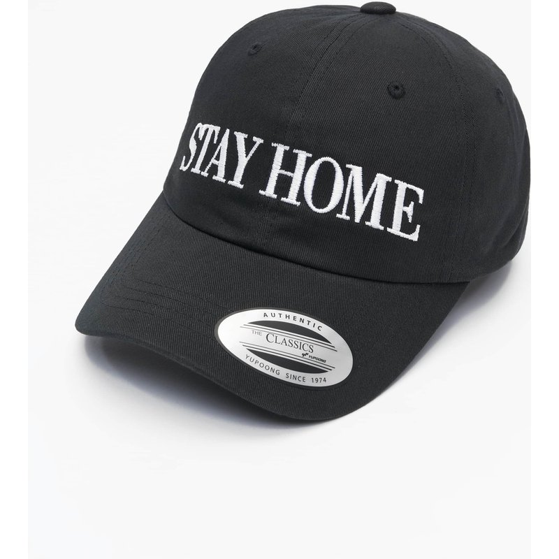 Mister Tee Stay Home EMB Dad Cap