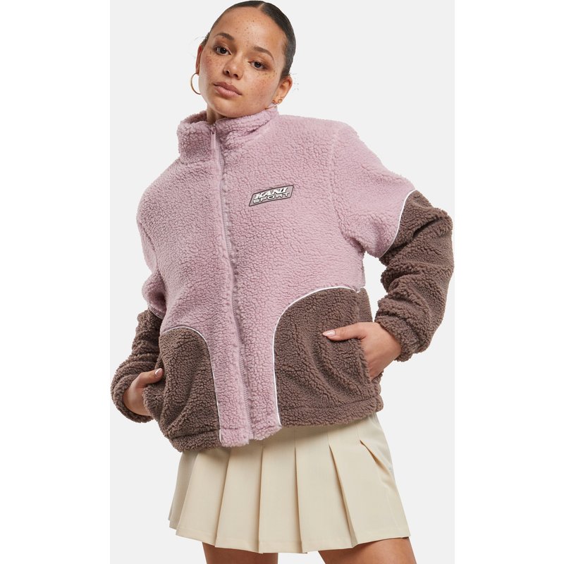 Karl Kani Sport Patch Teddy Block Übergangsjacke