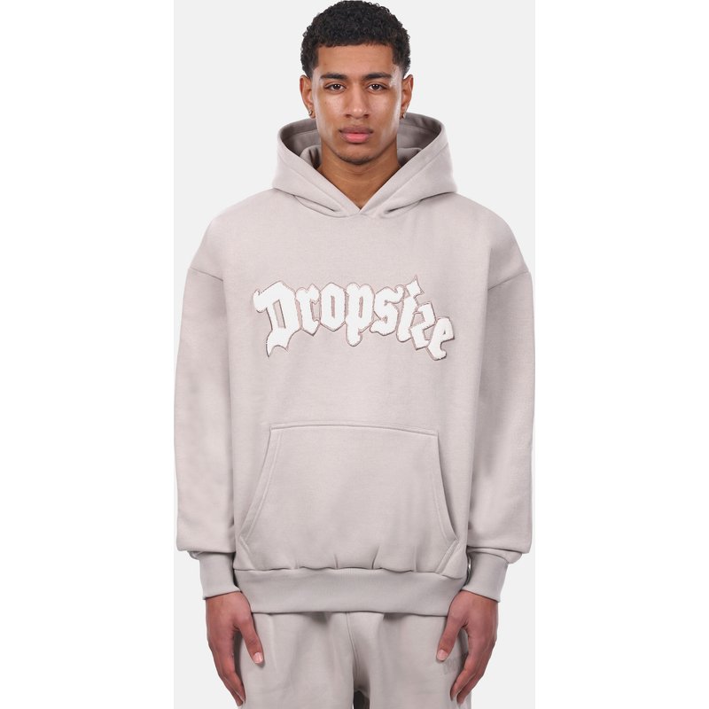 Dropsize HEAVY OVERSIZE FROTTEE EMBO V2 HOODIE