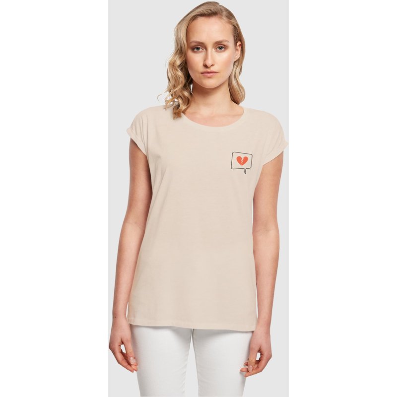 Merchcode Ladies Heartbreak Extended Shoulder Tee