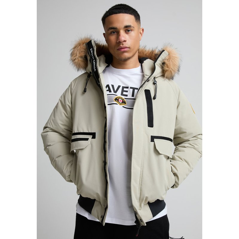 Zavetti Canada ABELLI 2.0 HOODED BOMBER JACKET
