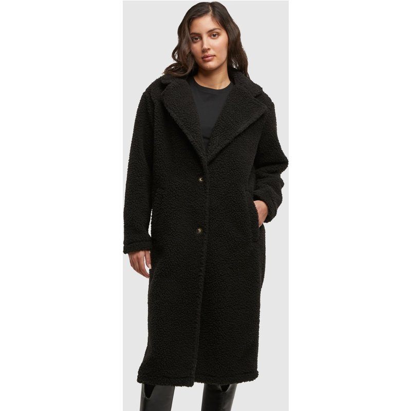 Urban Classics Ladies Teddy Long Coat