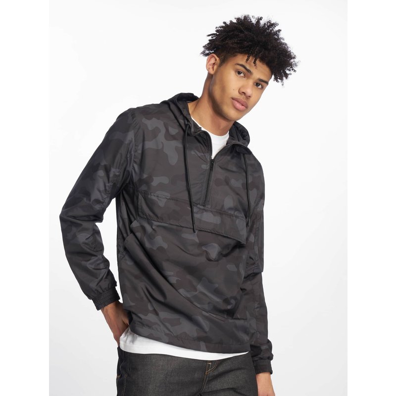 Urban Classics Camo Pull Over Windbreaker