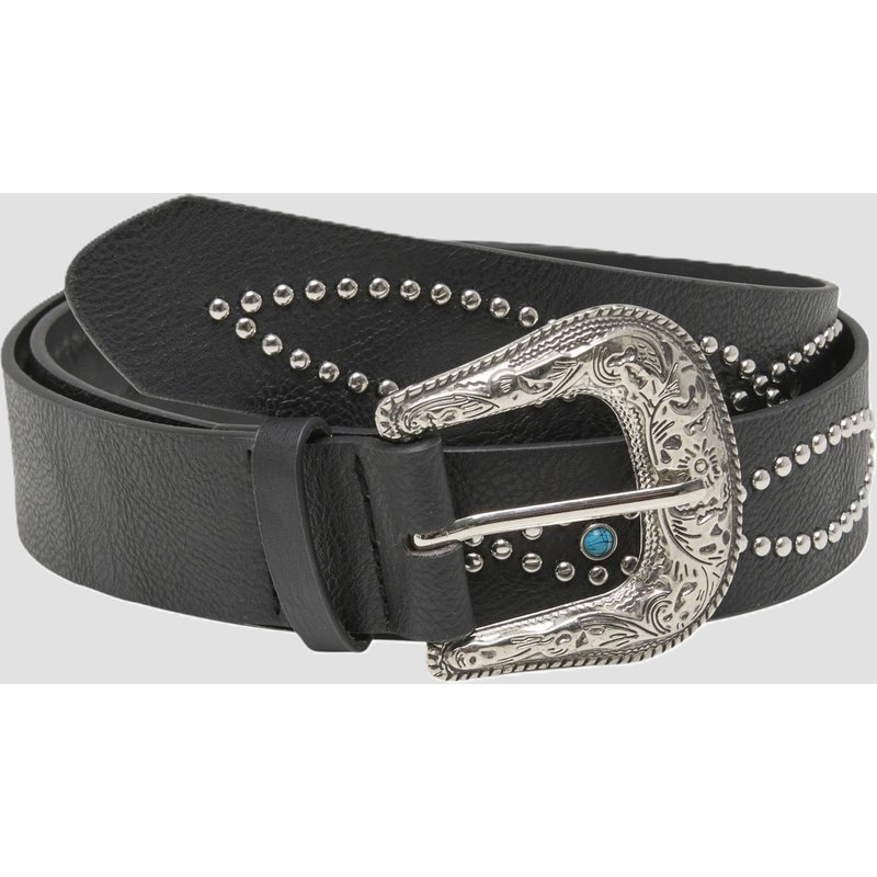 Urban Classics Synthetic Leather Western Rivet Belt