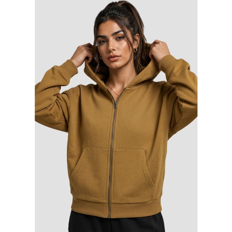 Urban Classics Ladies Boxy Zip Hoody