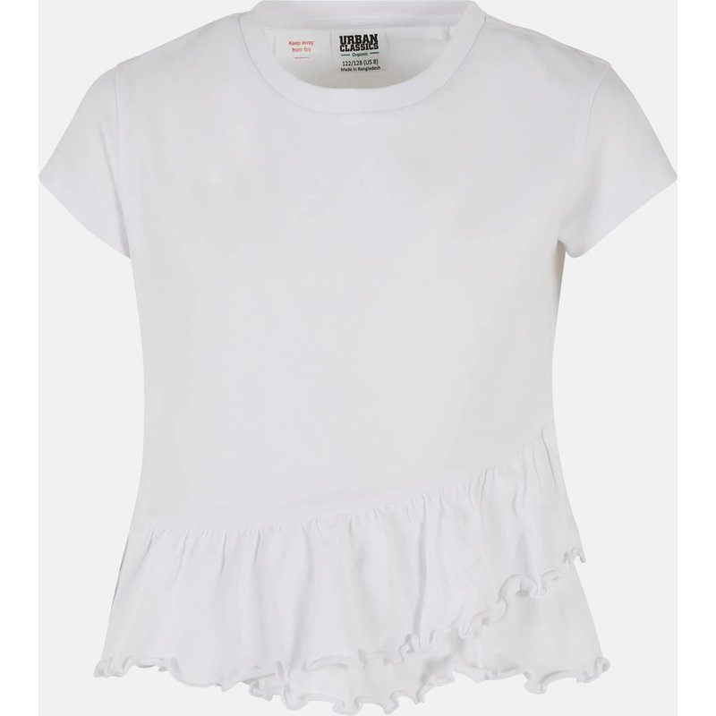 Urban Classics Girls Organic Volant Tee