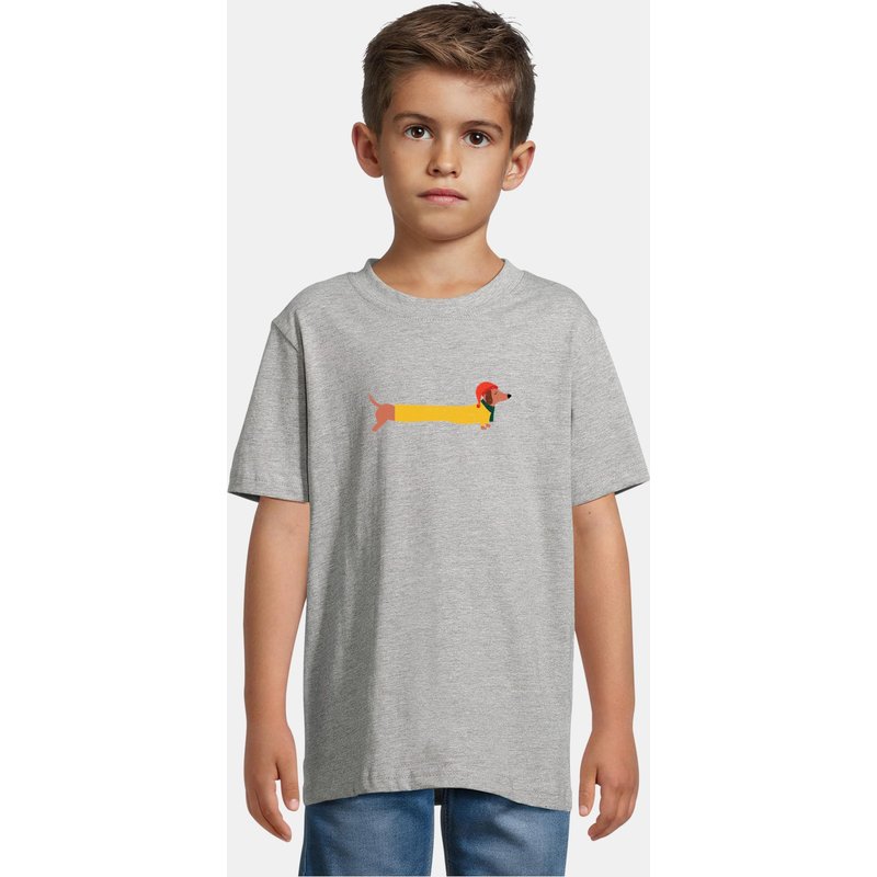 Merchcode Kids Christmas Dog Tee