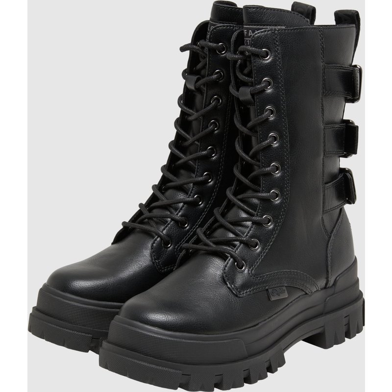 Buffalo ASPHA LACE UP BOOT MB - VEGAN NAPPA