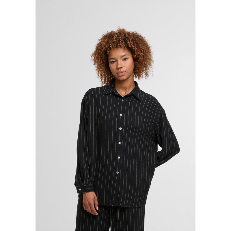 Estelou Pinstripe soft touch shirt
