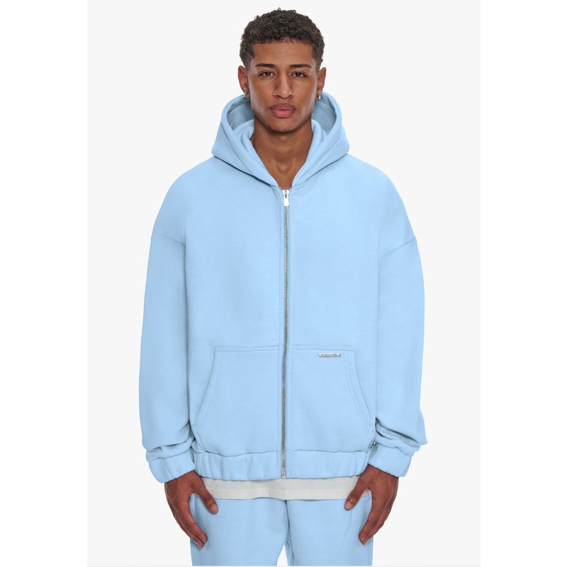 Bazix Republiq Super Heavy Blank Zip-Hoodie