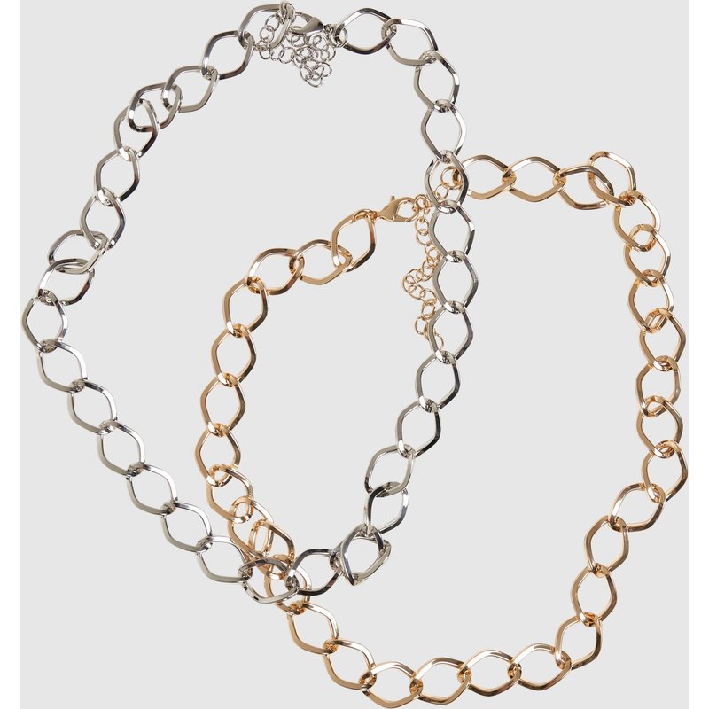 Urban Classics Big Classic Necklace 2-Pack