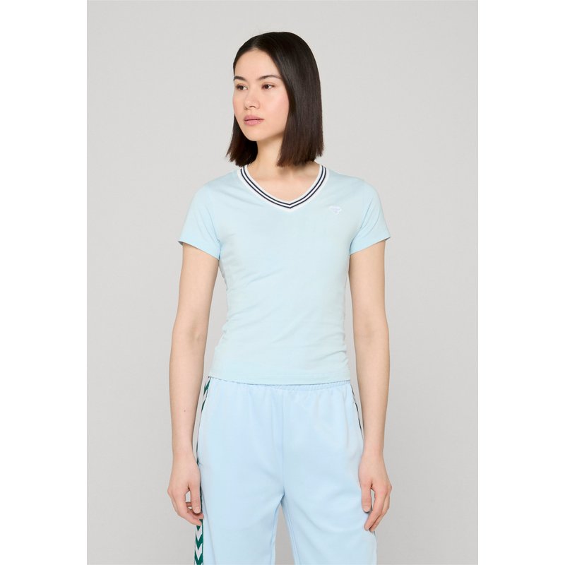 Hummel V-Neck Logotape T-Shirt