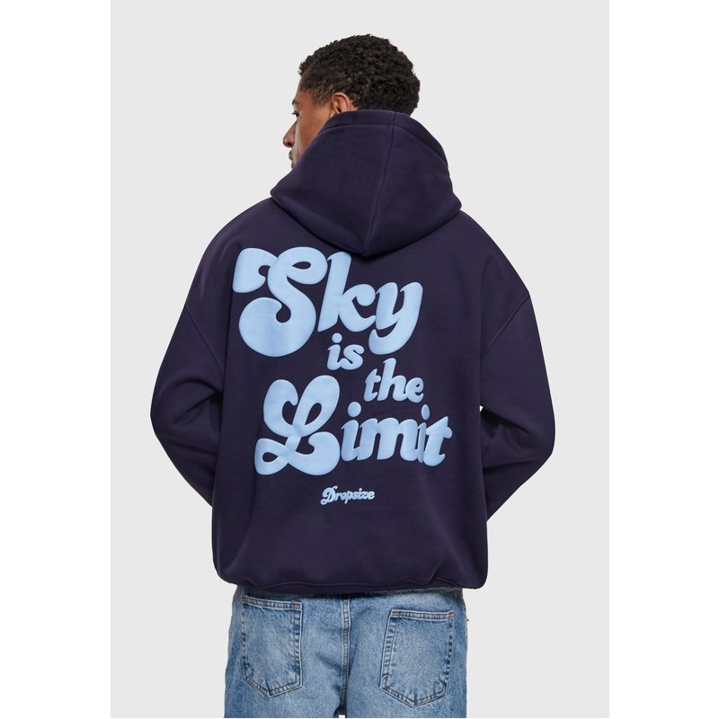 Dropsize SKY PUFF PRINT HOODIE