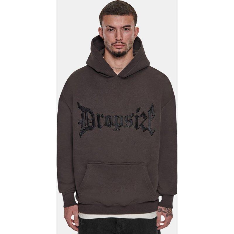 Dropsize Super Heavy Oversize V2 Middle Embo Hoodie