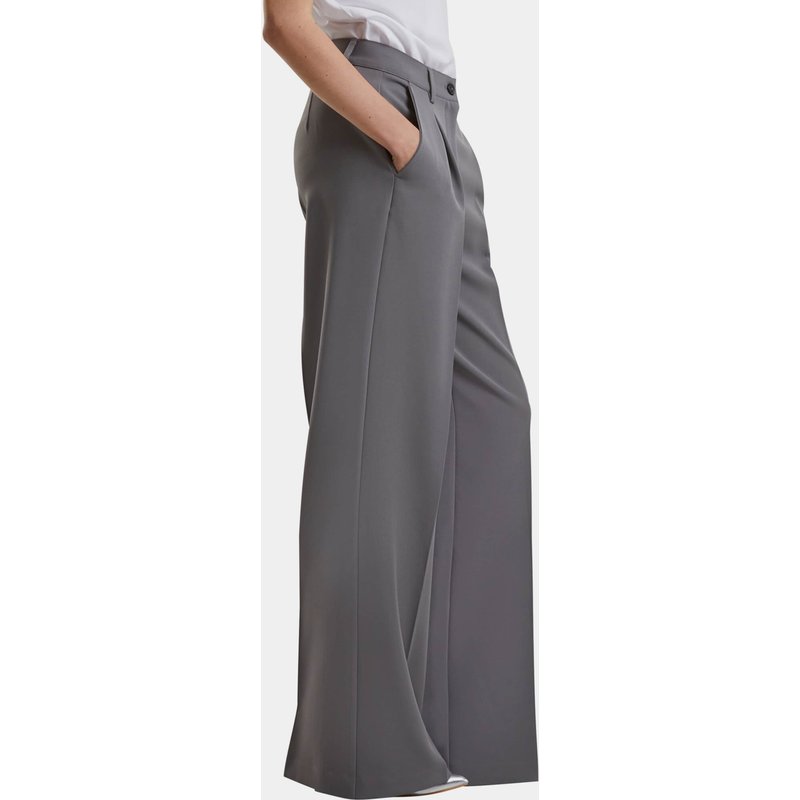 Urban Classics Ladies Wide Leg Stoffhosen