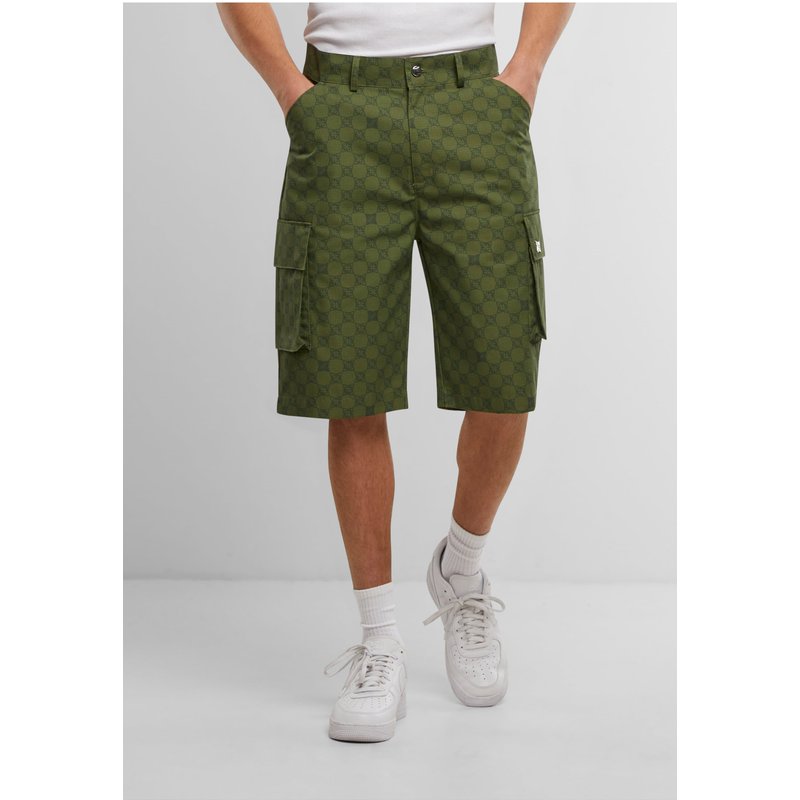 PEQUS Aether Monogram Ripstop Cargo Short